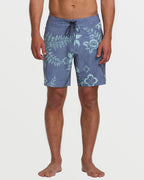 Good Times Pro Performance 18 Boardshorts - Blue Fog