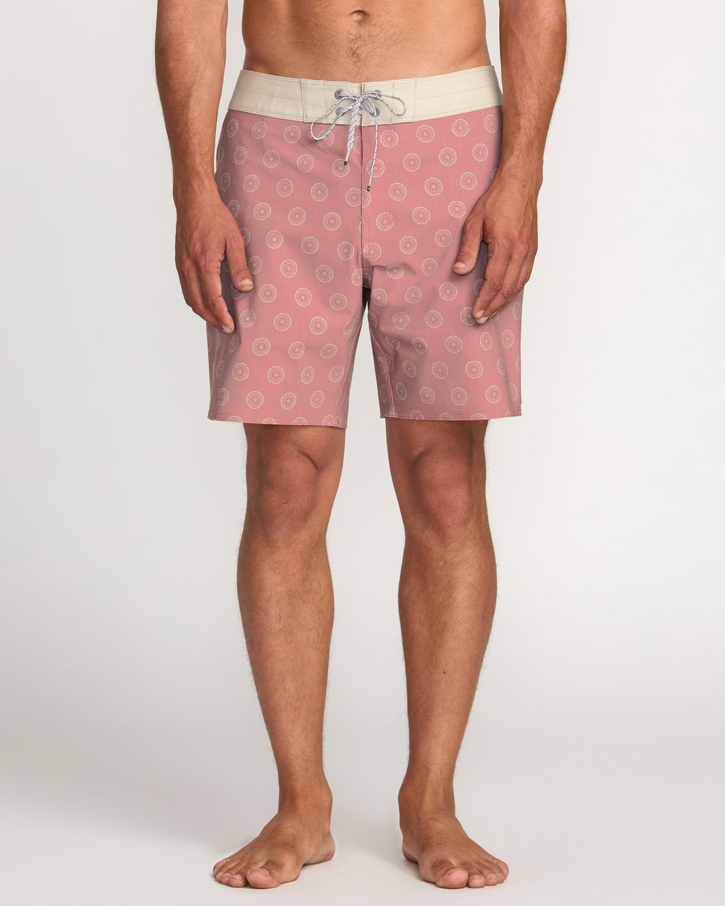 Good Times Pro Performance 18 Boardshorts - Dusty Rose