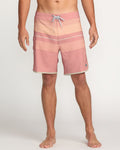 73 Pro Performance 18 Boardshorts - Dusty Pink
