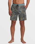 Good Times Lo Tide 18 Boardshorts - Dark Slate