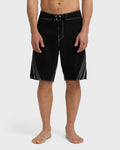 Fluid 2K Pro Performance 21 Boardshorts - Black White
