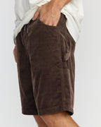 Larry Cord Garage Shorts - Chocolate