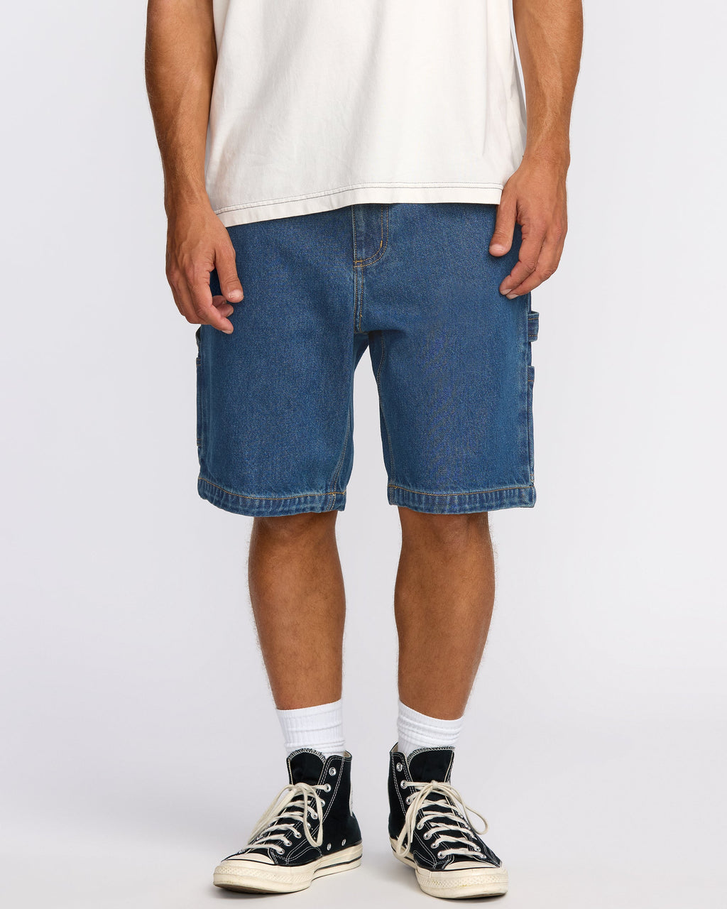 Bad Dog Workwear Shorts - Ocean Wash