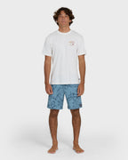Island Chain Hawaii Regular Short Sleeve Tee - Off White
