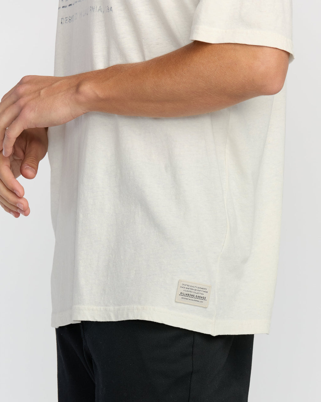 The Label Garage Regular Short Sleeve T-Shirt - Off White