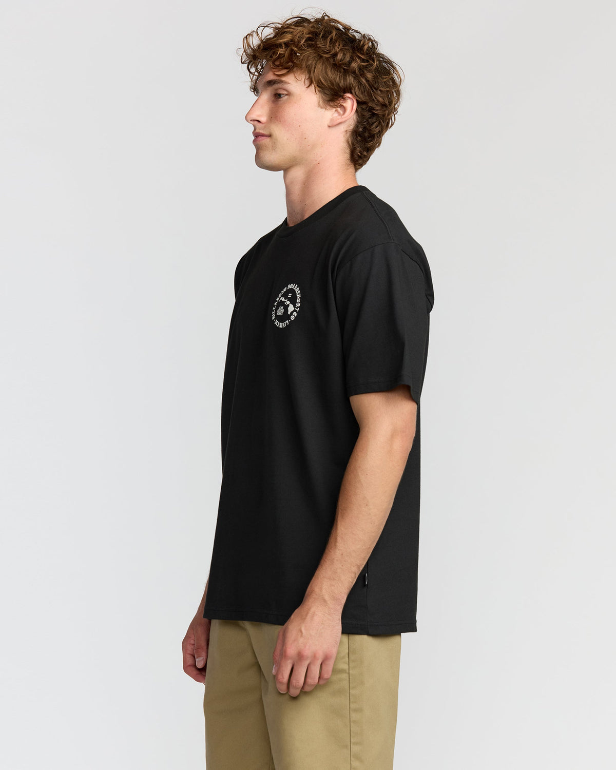 Aloha Island Hi Regular Short Sleeve T-Shirt - Washed Black
