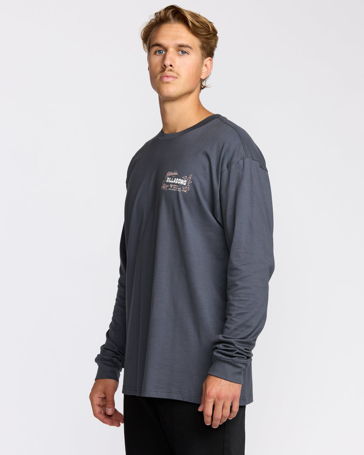 Lounge Regular Long Sleeve T-Shirt - Midnight Blue