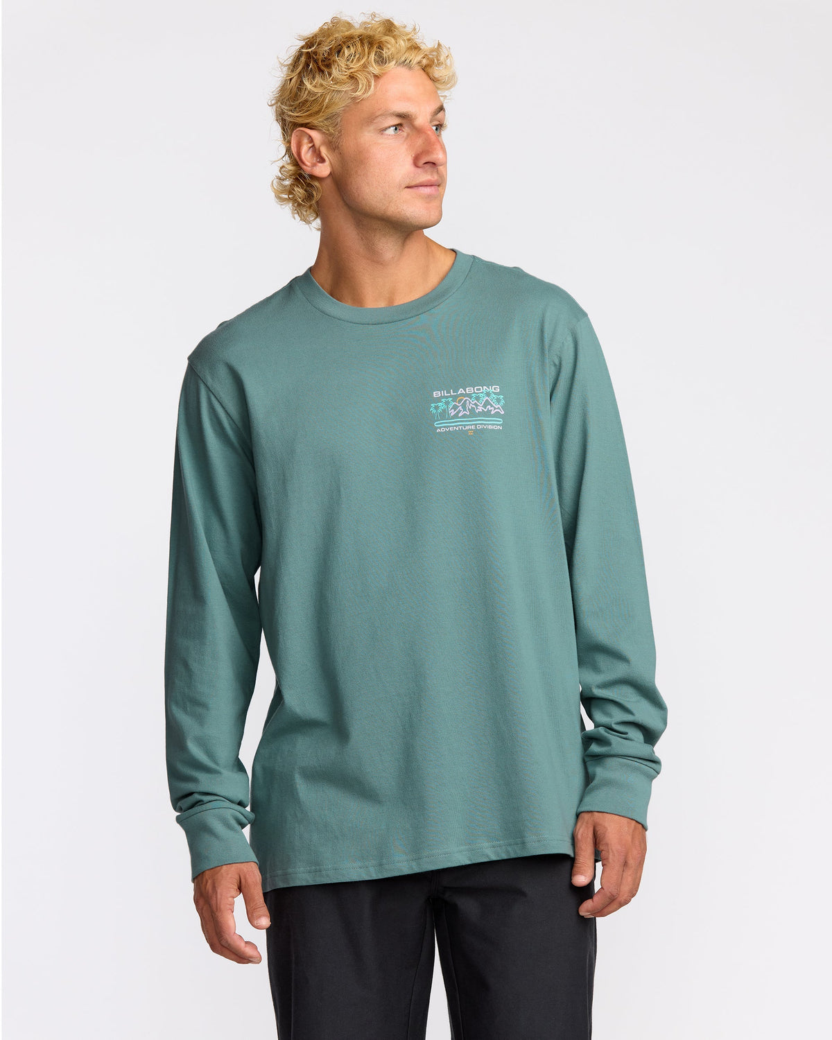 Coastal Range A/Div Long Sleeve T-Shirt - Sea Blue