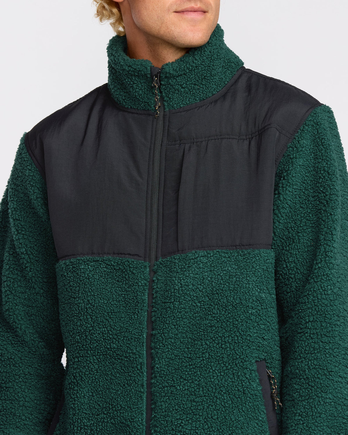 Boundary Summit Zip Sweatshirt - Pine