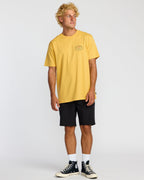 Sierras A/Div Short Sleeve T-Shirt - Dust Yellow