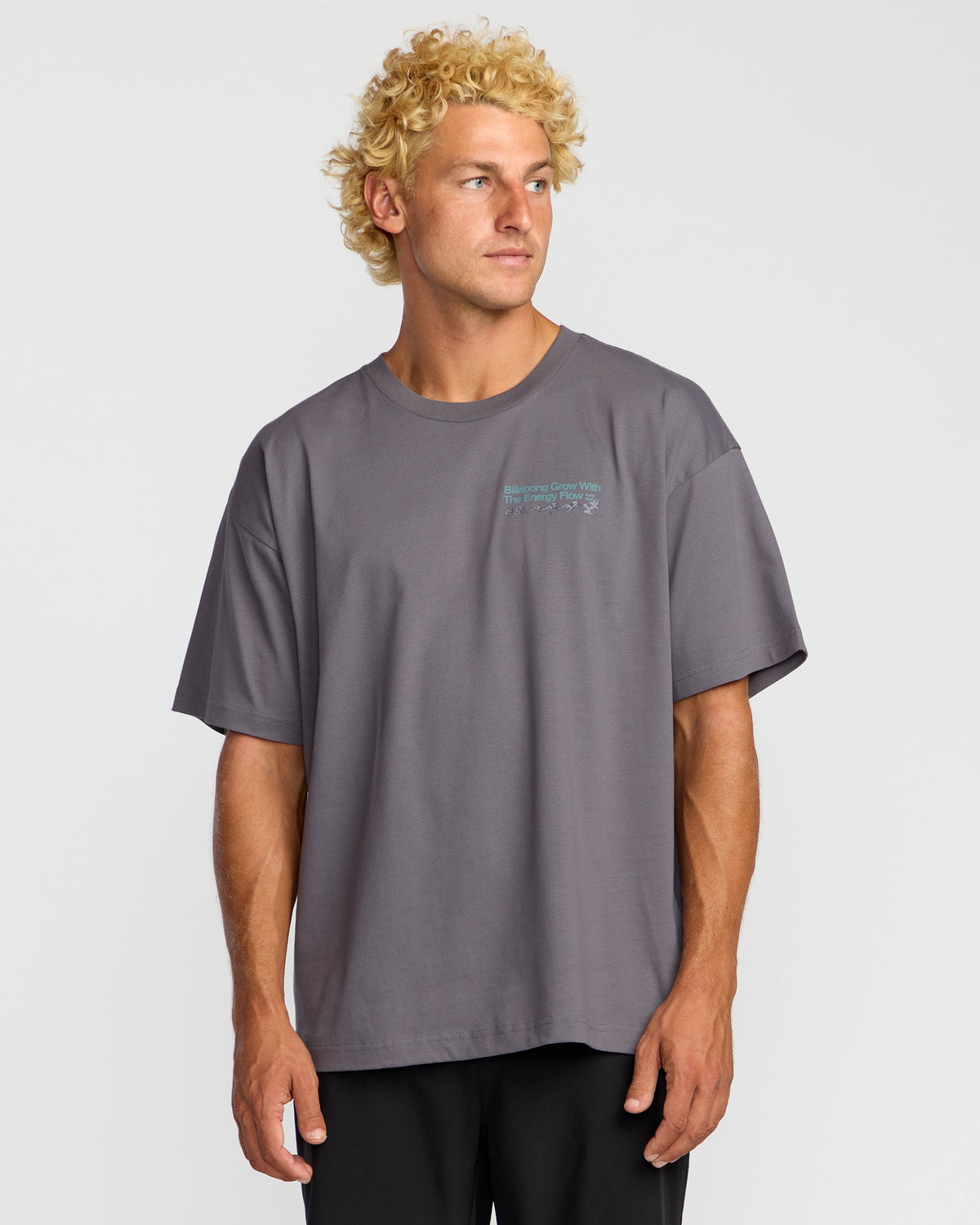Grow OG A/Div Short Sleeve T-Shirt - Grey Violet