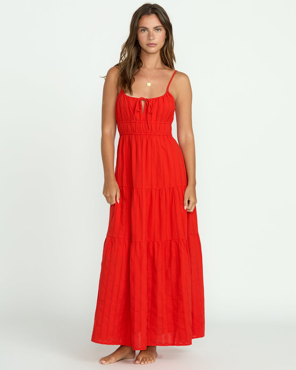 Red Aloha Maxi Dress - Red Aloha