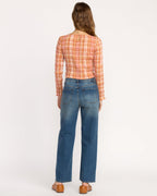 Shifter Straight Leg Pants - Dirty Vintage Blue