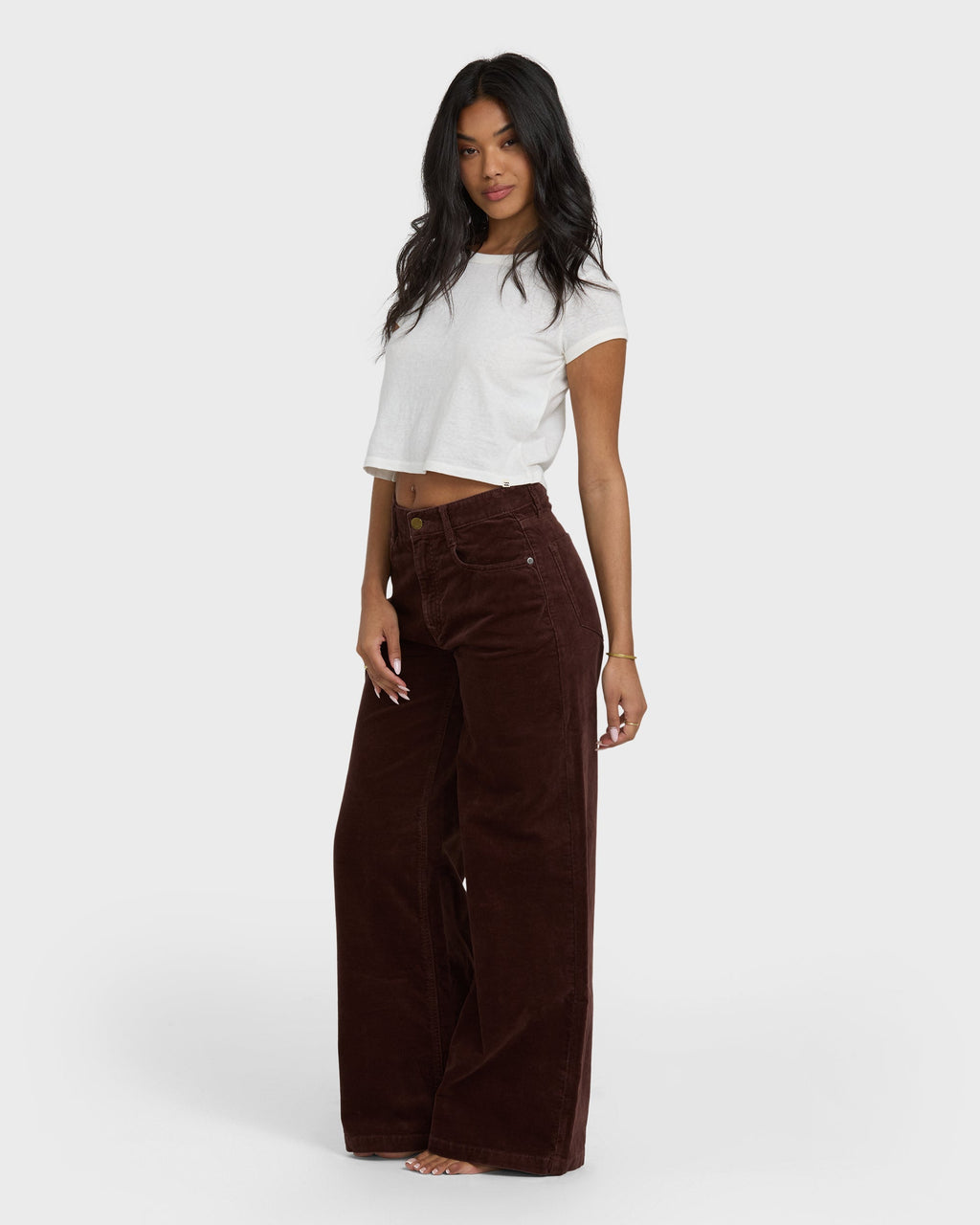 Uncut Cordpants - Teak