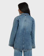 Denim Chore Coat - Atlantic Deep