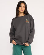 Desert Break Crewneck Sweatshirt - Off Black