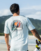 Sundown A/Div Short Sleeve T-Shirt - White