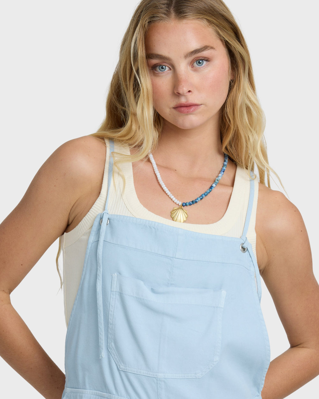 Wild Pursuit Yarn-Dyed Overalls - Washed Chambray