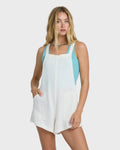 Beach Crush Romper - Salt Crystal