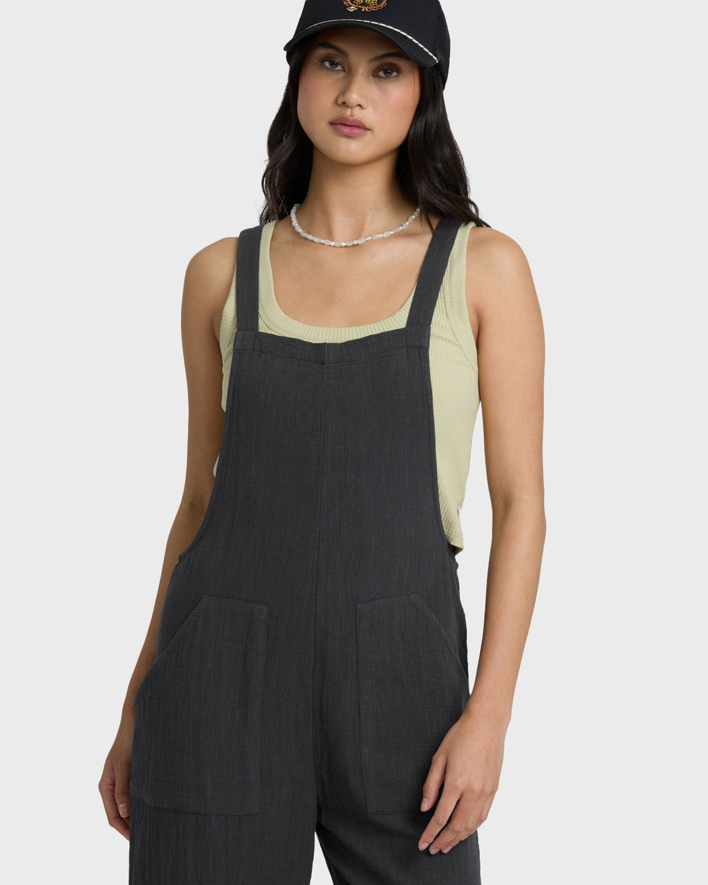 Pacific Time Jumpsuit - Black Sands