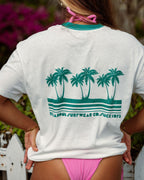 My Beach Club Short Sleeve T-Shirt - Salt Crystal