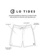 Austin Garage Lo Tides 19 Boardshorts - Teal